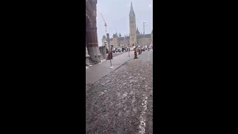 Today At The Canadian Parliament. They Are Standing Strong!