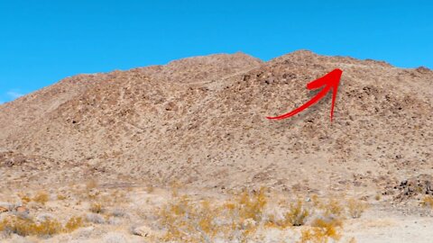 Whats Up That Dangerous Looking Shelf-Road In Joshua Tree - Helicross Mine Rd - Old Dale