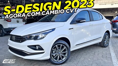 NOVO FIAT CRONOS S-DESIGN 2023 COM CÂMBIO CVT É A MELHOR OPÇÃO ENTRE OS SEDANS COMPACTOS?