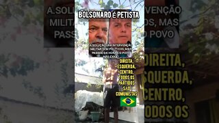 BOLSONARO É PETISTA! TUDO TEATRO PRO GADO DA DIREITA E ESQUERDA E CENTRO