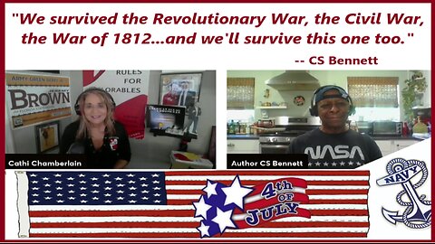 Author CS Bennett Says WE WILL Survive this War too!