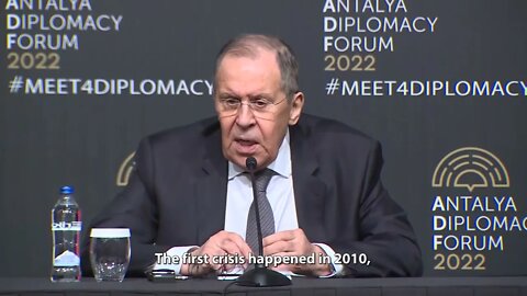 Russia's FM Sergey Lavrov Discuss Sanctions & Oil Bans