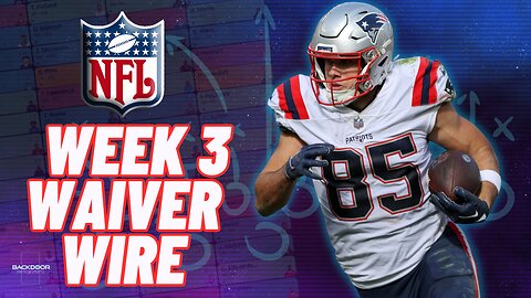 #NFL WEEK 3 Waiver Wire | WEEK 2 Reactions | News | Fantasy Football 🏈 | Dynasty Implications 📈