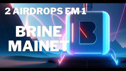 AIRDROP BRINE GANHE STARKNET E SALT NO MESMO EVENTO NA REDE MAINET NÃO PERCA