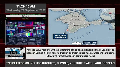 AMERICA WOULD USE DEVASTATING STRIKE AGAINST RUSSIAN BLACK SEA FLEET IF PUTIN USES NUKES IN UKRAINE