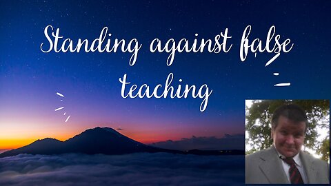 Standing against False Teachers in Christinanity