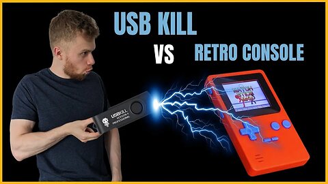 USB Kill vs Retro Console!