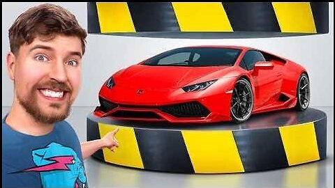 Hydraulic Press Vs Lamborghini | Mr Beast | Lamborghini | Hydraulic Press