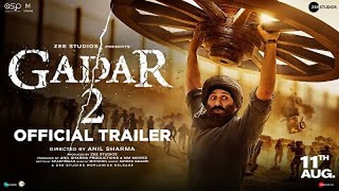 #Gadar2 Official Trailer | 11th August | Sunny Deol | Ameesha Patel Anil Sharma