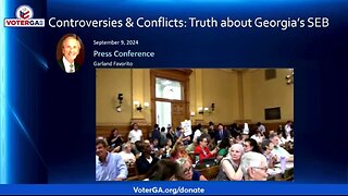 GA State Election Board's "Secret" Meeting