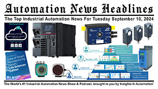 Automation News Headlines for Tuesday September 10, 2024