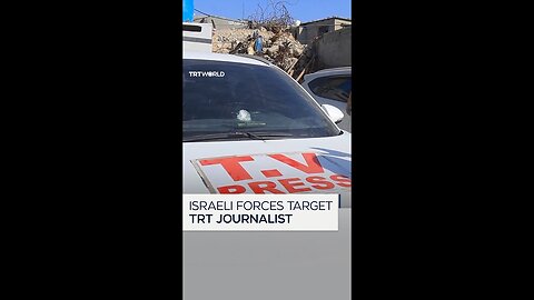 Israeli forces target TRT journalists in Palestine's Gaza