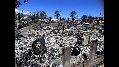 Cenizas impregnan de desolación a Lahaina (EEUU)