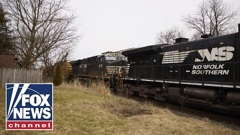 Where was the railroad company behind chemical spill at Ohio town hall?