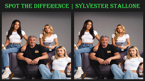 Spot the difference | Sylvester Stallone