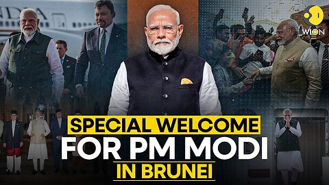 PM Modi Brunei visit: Indian Prime Minister Narendra Modi gets a warm welcome in Brunei Darussalam