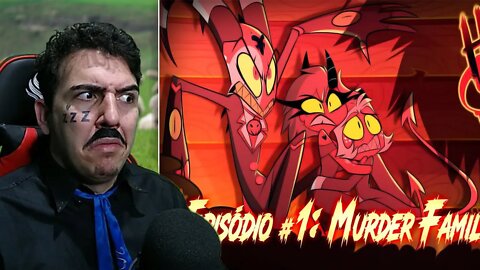 PASTOR REACT HELLUVA BOSS - Murder Family DUBLADO PTBR // T1: Episódio 1 - (fandub)