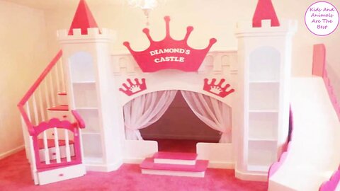 Princess Castle Bunk Bed