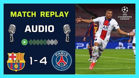 Paris s'offre une "remontada" contre Barcelone et file en demi-finale ⚽ Barcelone 1-4 PSG ✅ LDC 🎙️