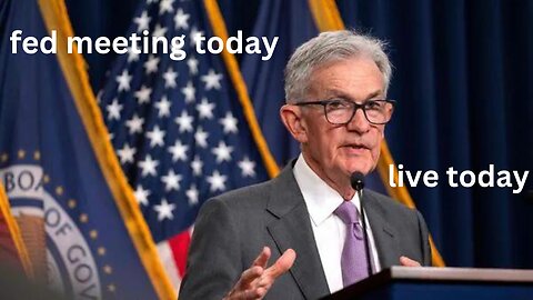 Jerome Powell Live | Federal Reserve Chair Jerome Powell Speech Live | Jerome Powell Speech Today