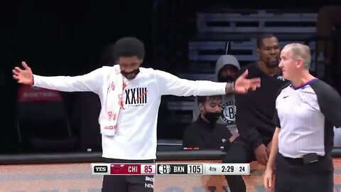 Mike James Euro Steps While Kyrie Irving Show His Dance Moves.!