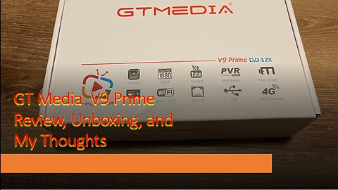 GT Media V9 Prime FTA Receiver Review