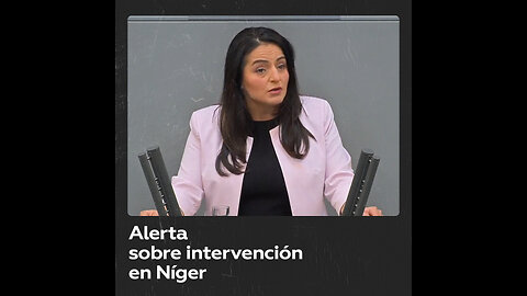 Diputada alemana alertó sobre la intervención en Níger y sus resultados