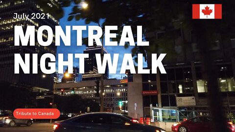 Montreal Night Walk