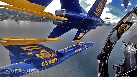 This Blue Angels Cockpit Video is Terrifying and Amazing