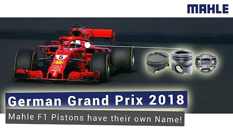 German Grand Prix 2018 - Every MAHLE F1 piston has it's own