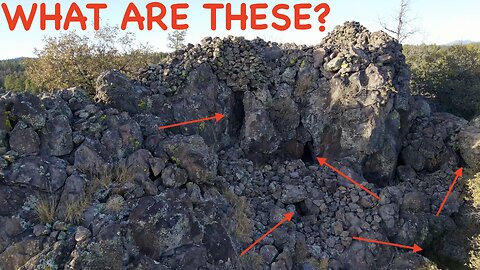 1000 Year Old Ancient Ruins On A Massive Rock Outcropping