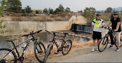 Biking at Los Gatos Bike Trail