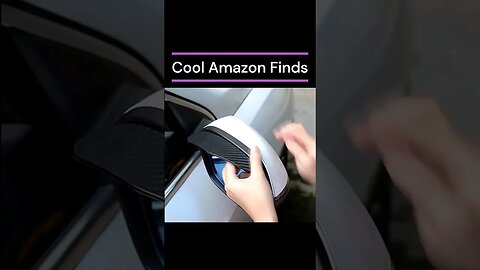 2PCS Universal Car Rear View Mirror Rain Cover Sun Visor | Cool Amazon Finds for car @begumali1412