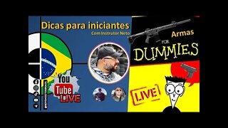 LIVE: Dicas para iniciantes no Tiro esportivo - com Instrutor Neto