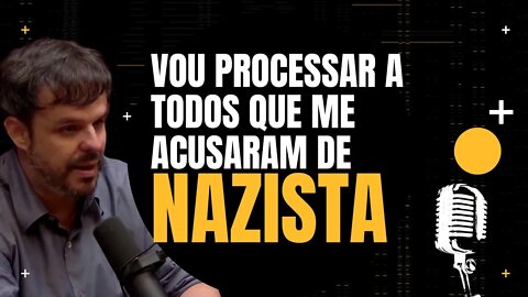 Adrilles Jorge diz que vai processar quem o chamou objetivamente de Nazista - Monark Talks