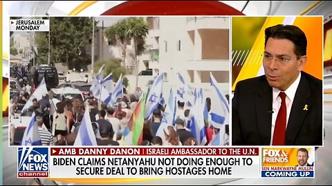 Israeli Ambassador: Blame Hamas Not Israel For No Deal