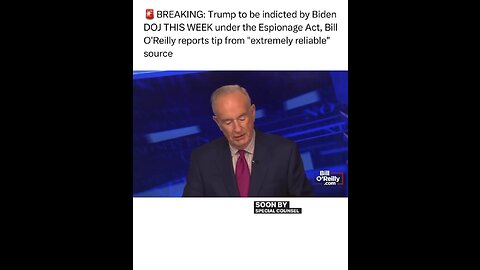 President Donald Trump to ve indicted by Biden’s DOJ expected this week!