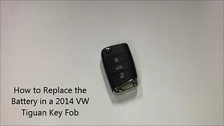 How to Replace The Battery in a 2014 VW Tiguan Key Fob