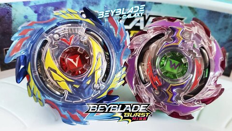 GENESIS VALTRYEK .6V.Ch1-H vs TEMPEST WYVRON .4G.Kp-H - Beyblade Burst ベイブレードバースト