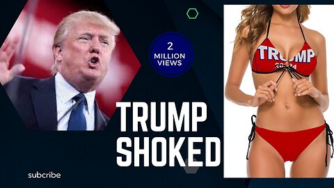 Trump 2024 Woman Women's Bandeau Bikini Sexy Fashionable, Bathing Suit