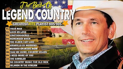 Best Classic Country Hits 🎶 Classic Country Music Playlist - Top Songs from the 70s, 80s, & 90s