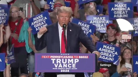 LIVE: President Trump Speaks at a Rally in Erie, Pennsylvania ~ September 29 2024