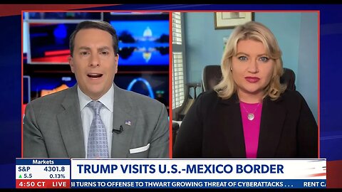 Rep. Kat Cammack Joins Newsmax To Discuss Pres. Trump's Visit To The Border And Surfside Tragedy