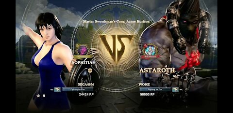 SoulCalibur VI Sophitia vs. Astaroth