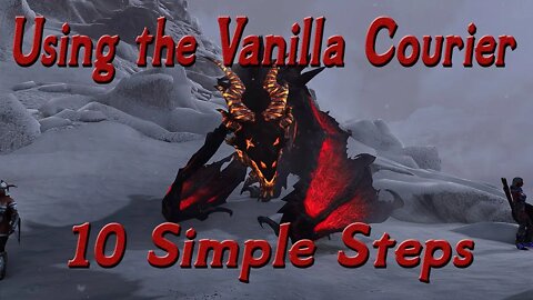 Skyrim Creation Kit Tutorial - Using Vanilla Courier - 10 Easy Steps