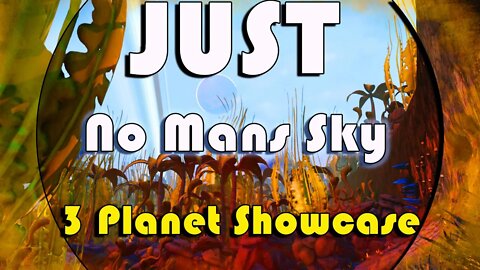 No Mans Sky I Just NMS I 3 Planet Showcase