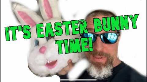 The Easter Bunny is here! Happy Easter from The Boring Old Guy