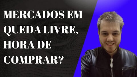 CRIPTOMOEDAS EM QUEDA!! HORA DE COMPRAR ??