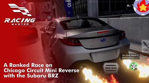 A Ranked Race on Chicago Circuit Mini Reverse with the Subaru BRZ | Racing Master