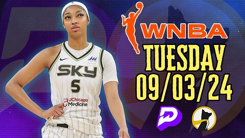 🏀 ✅ #UNDERDOGFANTASY | #PRIZEPICKS | BEST PICKS FOR #WNBA TUESDAY | 09/03/24 | #BASKETBALL | TODAY